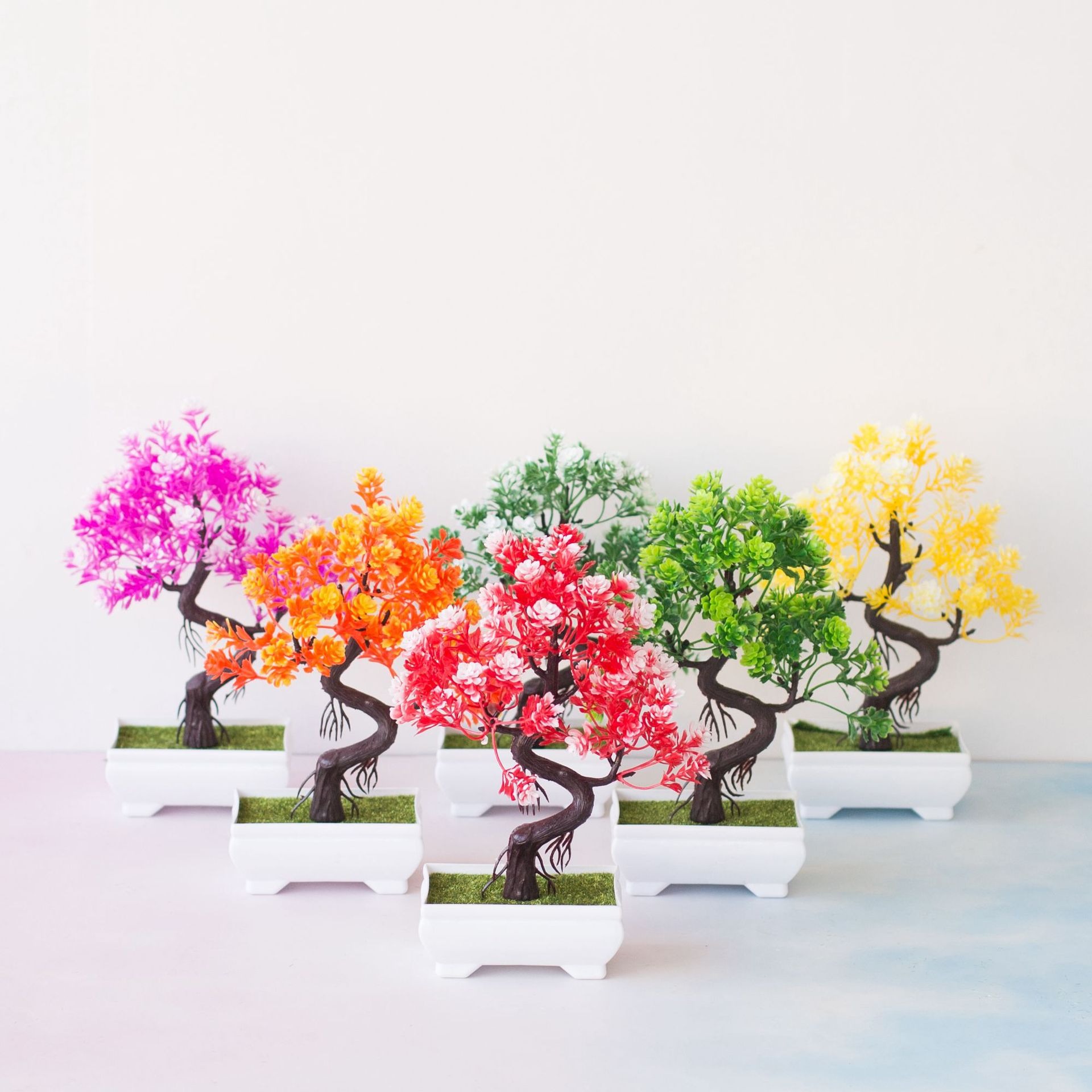 Bonsai Tree Zen Garden - Bonsai Artificiale in Vaso, Piccolo Albero