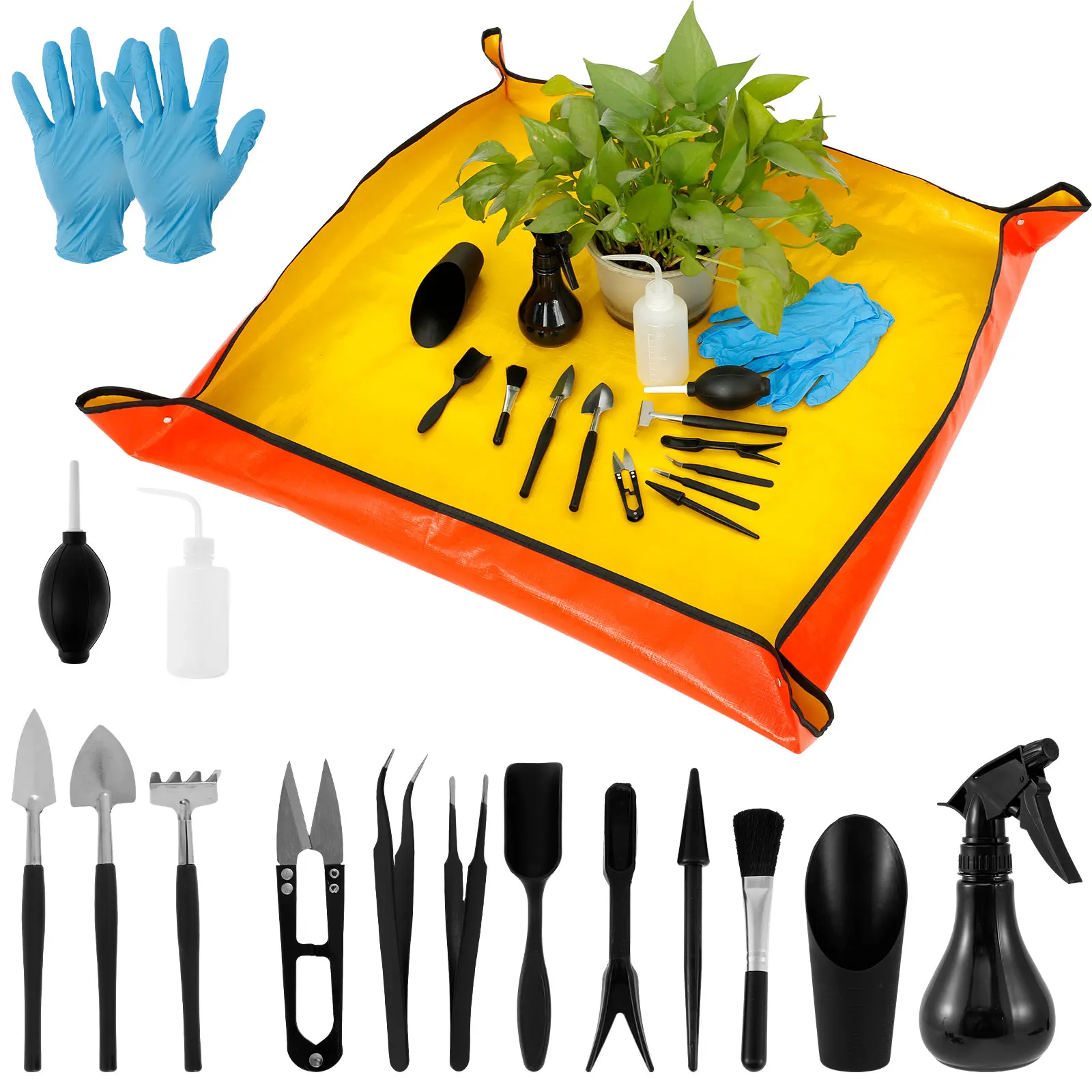 Bonsai Garden Kit - 13/16 pezzi strumenti per piante grasse