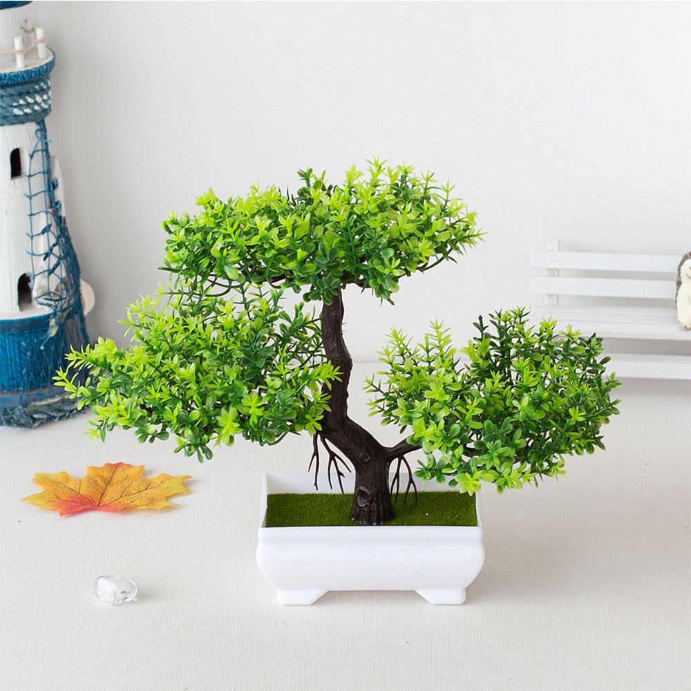 Bonsai Tree Zen Garden - Piante artificiali Decorazione Bonsai in vaso