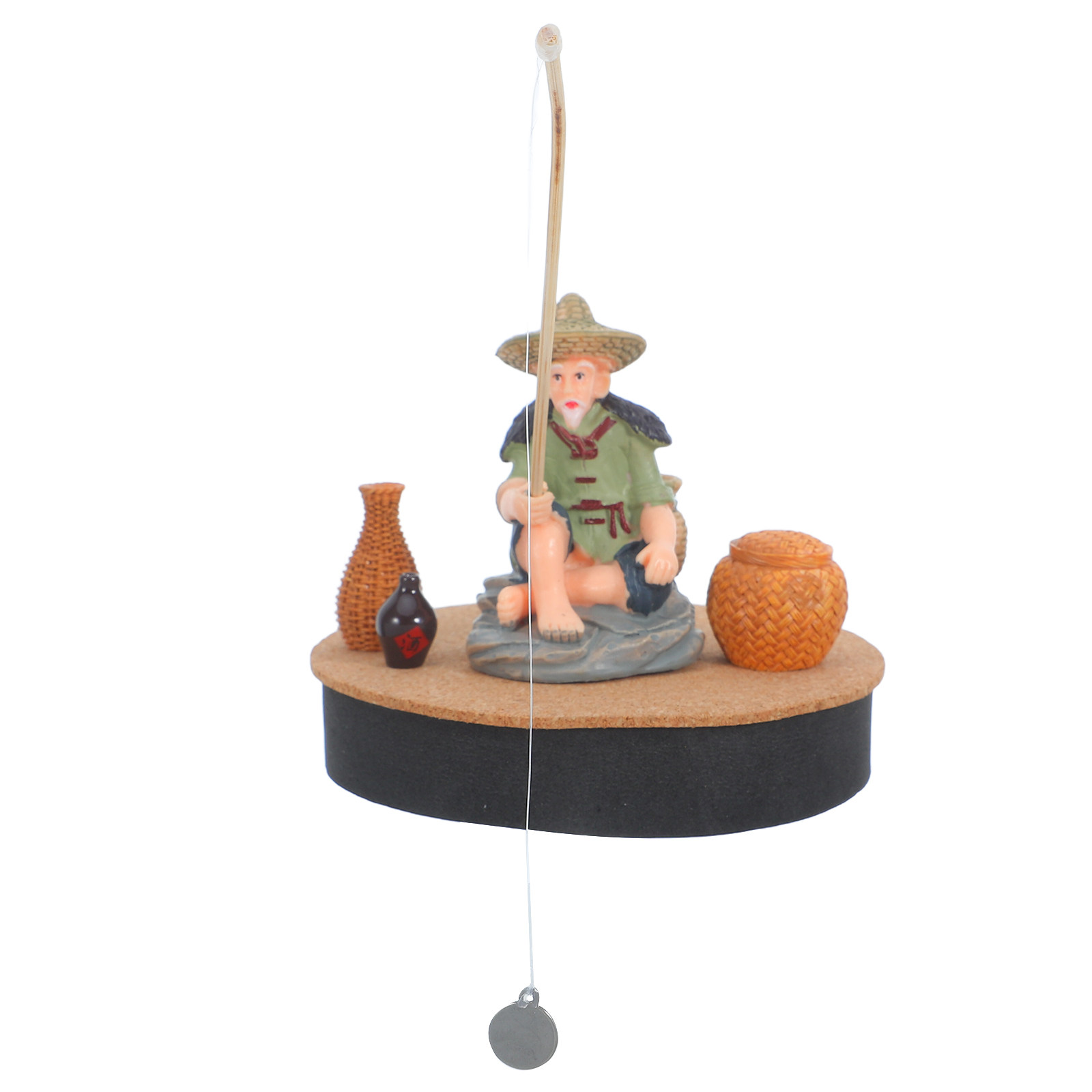 Statua di Pescatore Asiatico G - Bonsai Tree Zen Garden recensione e prezzo