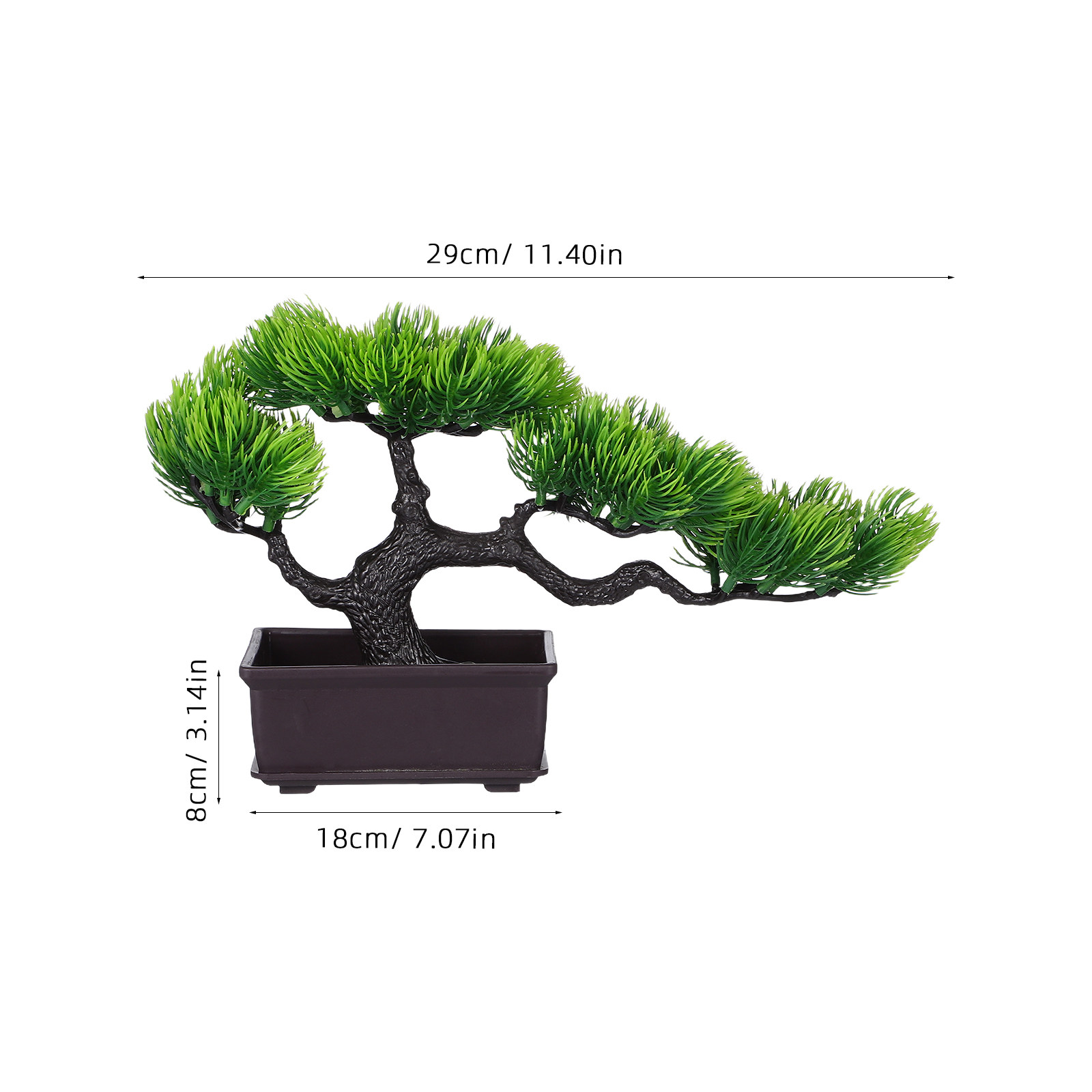 Bonsai Artificiale in Vaso, Al - Bonsai Tree Zen Garden recensione e prezzo