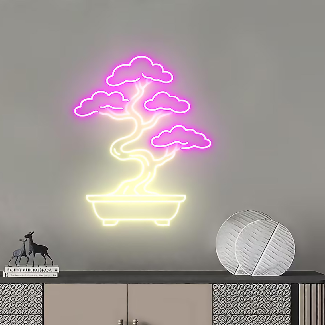 Insegna al Neon con Albero Bon - Bonsai Tree Zen Garden recensione e prezzo