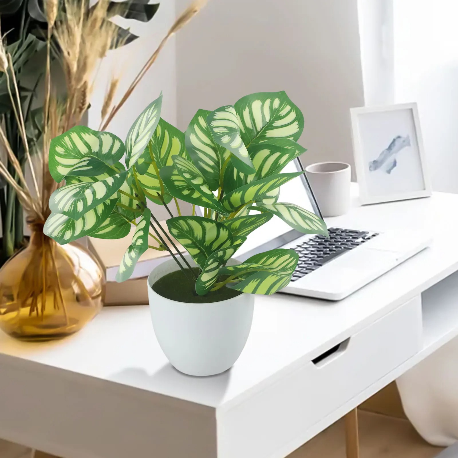 1PC Foglio Artificiale Vaso di - Bonsai Garden Kit recensione e prezzo